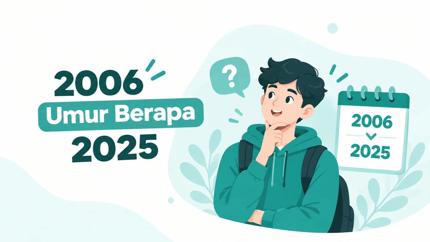 2006 umur berapa 2025 berdasarkan tahun lahir